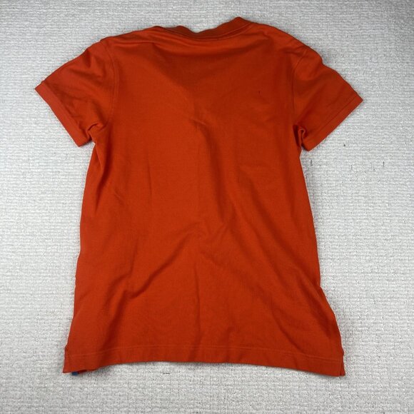 Paul & Shark Yachting Mens Sz Large Polo Orange Made in Italy - Picture 11 of 15
